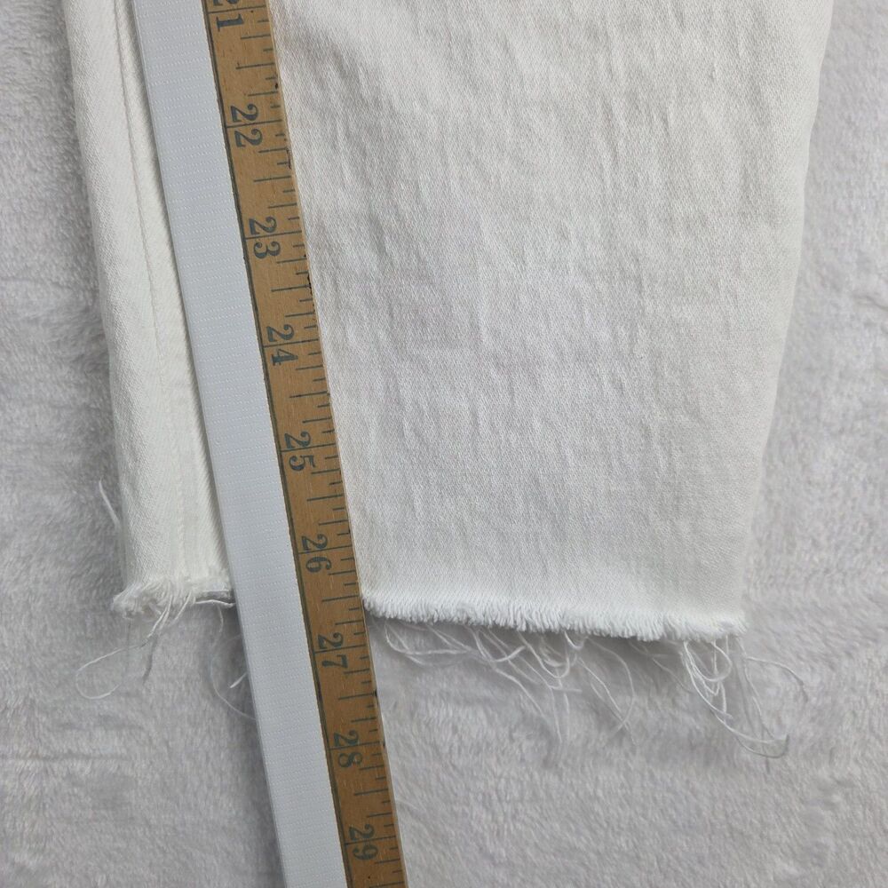 Gap Cheeky Straight Sky High White Jeans Womens Size 26 Regular - Picture 5 of 13